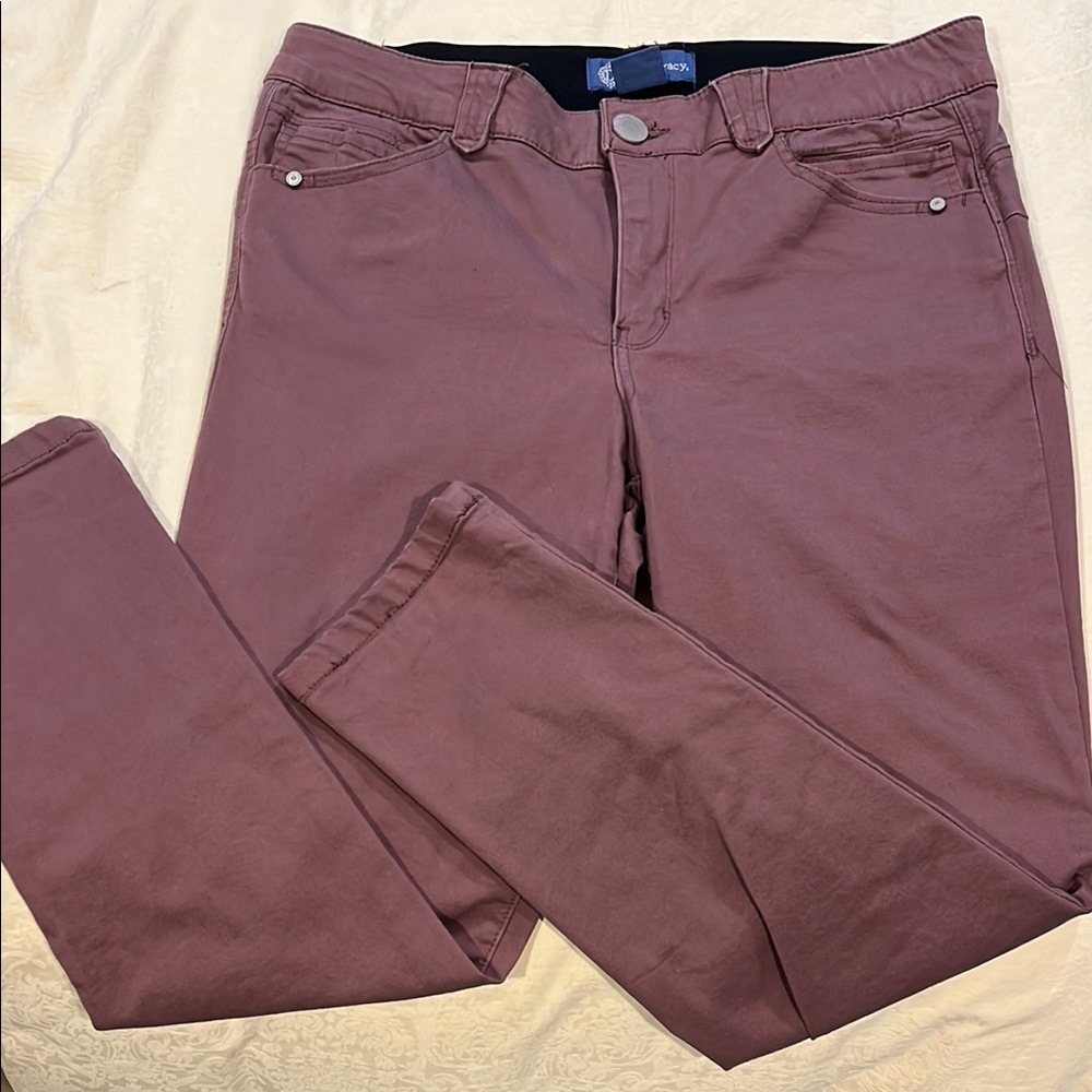 Women's Mauve Pants by Democracy